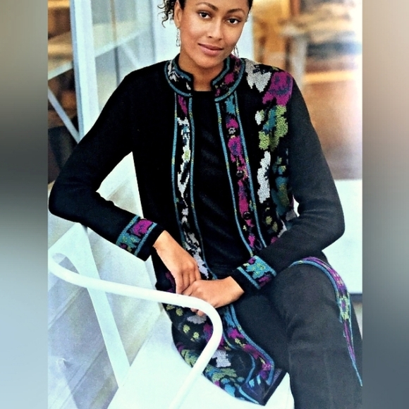 J. Jill Sweater Coat - Picture 16 of 16